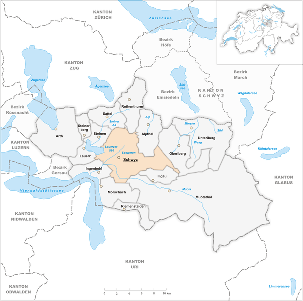 Datei:Karte Gemeinde Schwyz.png