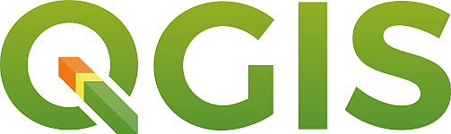 Datei:QGIS Logo 3 breit 503x150.png