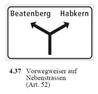 Datei:Vorwegweiser auf Nebenstrassen.jpg